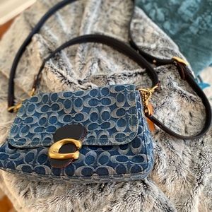 Coach Denim Crossbody Bag